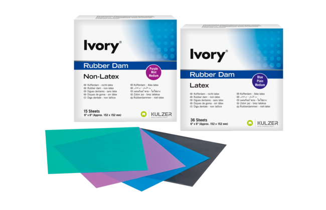 Kit Diga Di Gomma Base 15 Pezzi Per Odontoiatria – Con Telaio E Pinza – Avorio – DawnProMed